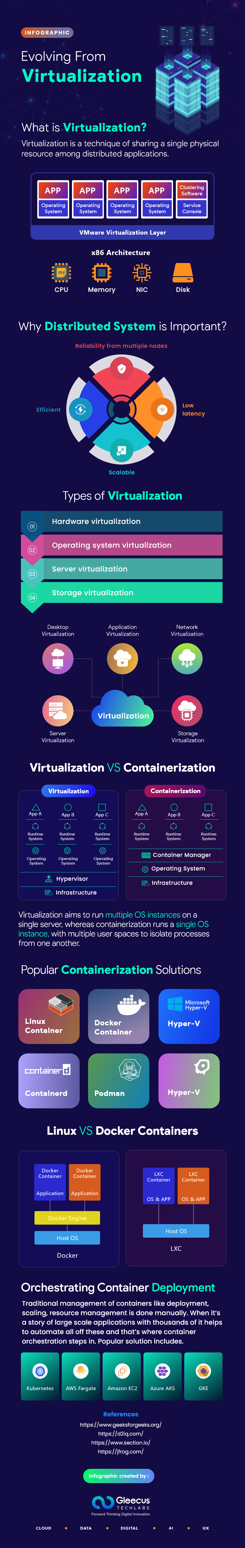 Infographics - Evolving From Virtualization