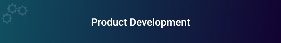 Product Development banner
