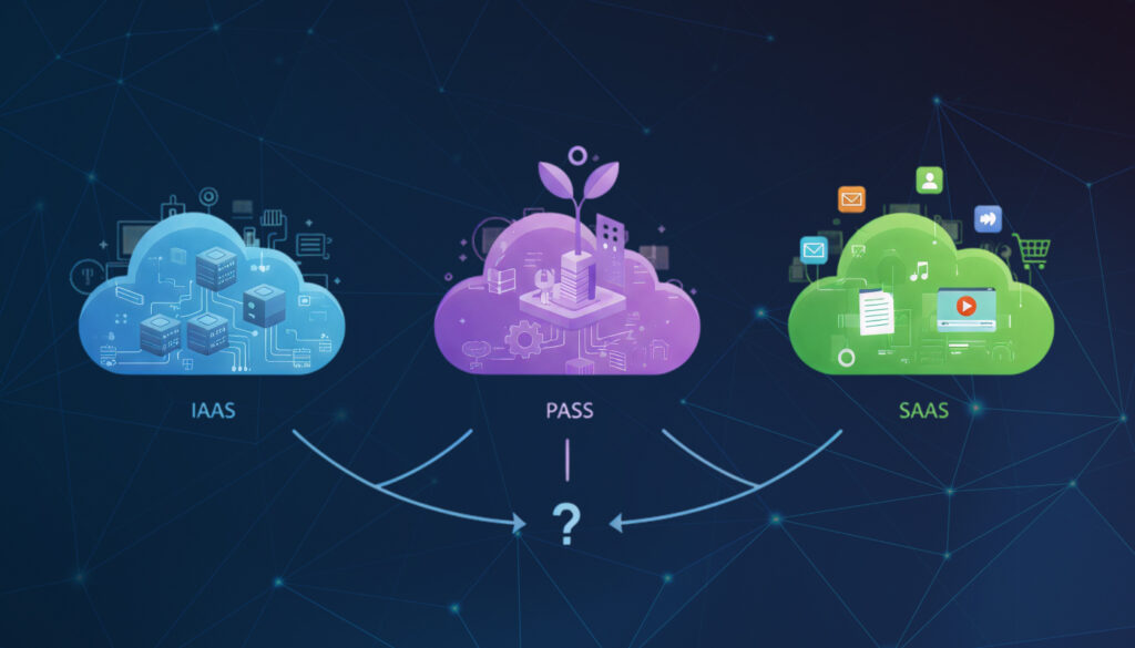 IaaS vs PaaS vs SaaS